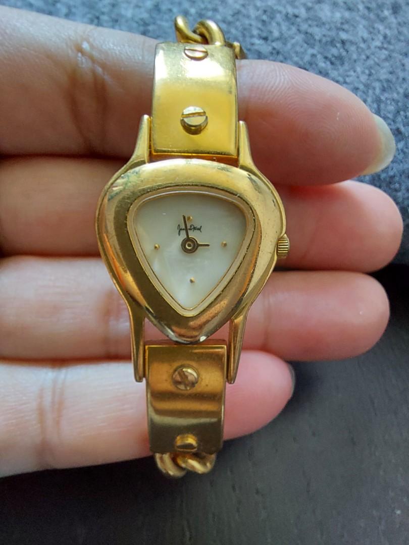 Vintage Jacques Farel Gold Plated Lady Watch