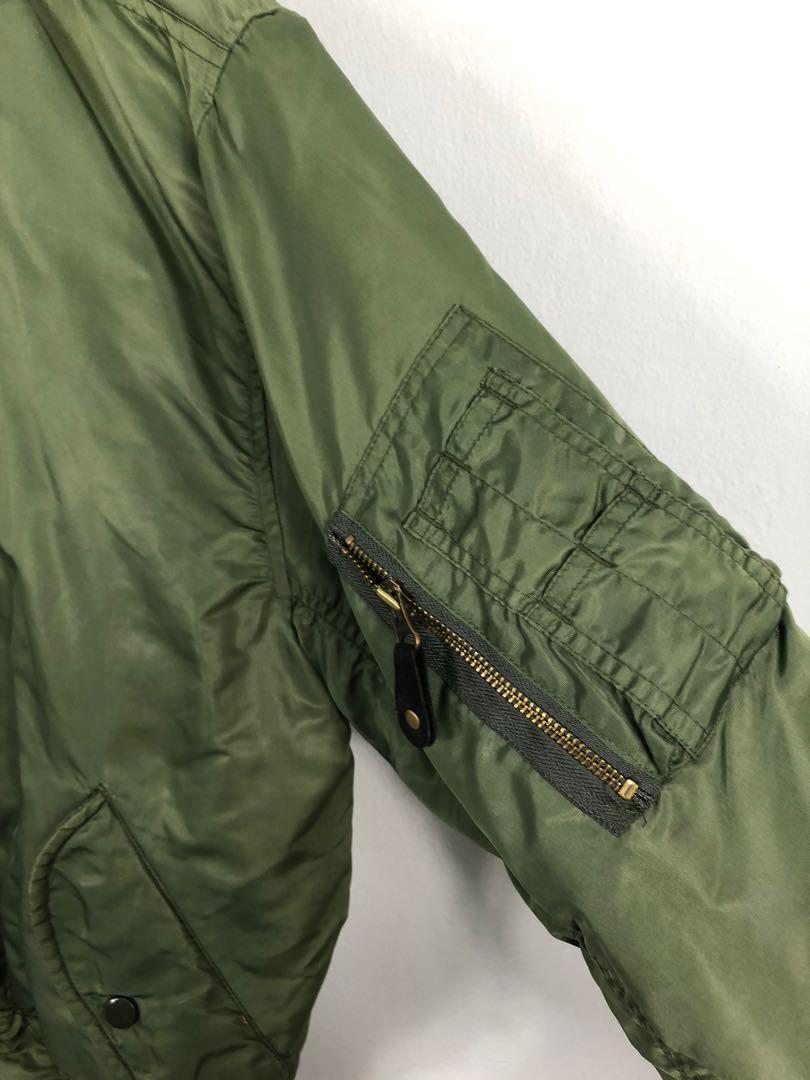 Vintage Military Bomber Jacket, Men's Fashion, Coats, Jackets and ...