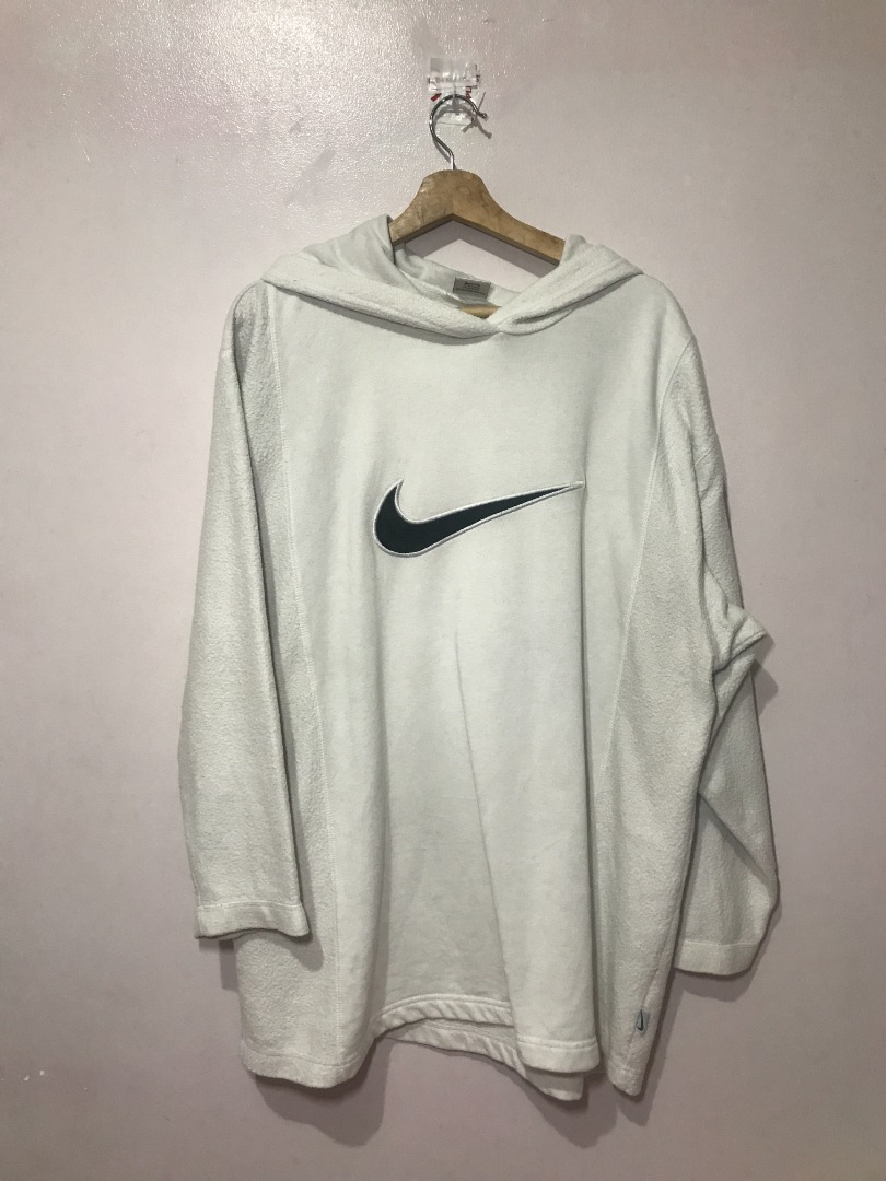 Vintage Nike Hoodie Big Swoosh, Men's Fashion, Coats, Jackets and