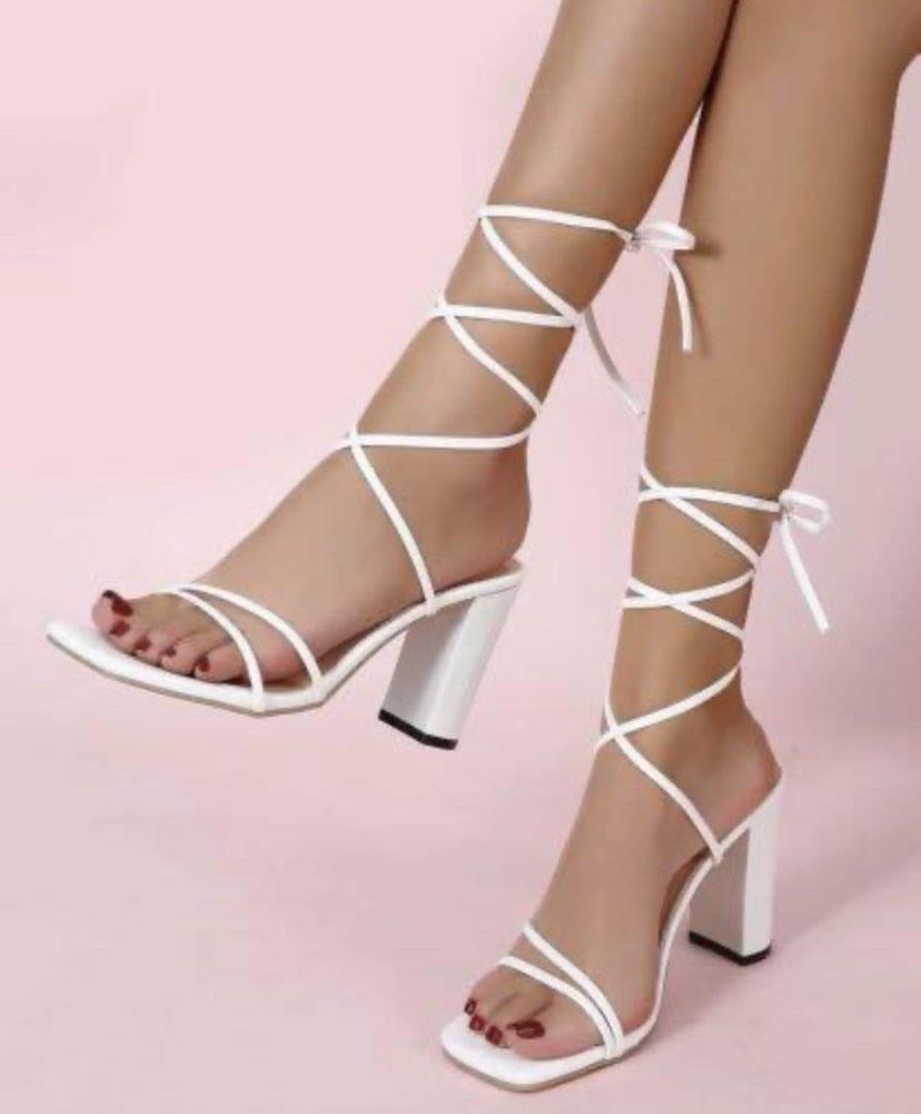 White tie hotsell heels