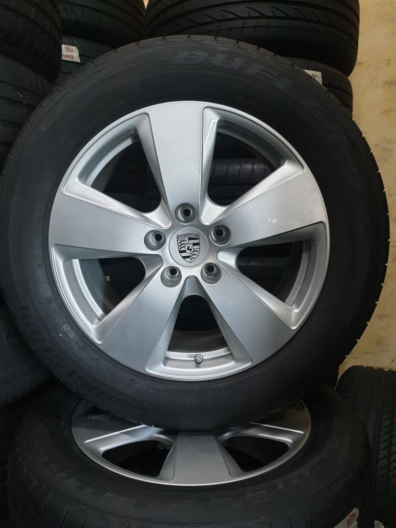 Whole set Cayenne E3 original 19" rim with tyres, Car Accessories