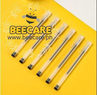 Wholesale ballpen MUJI ins style Gel Pen Black Ball Pen 0.5mm