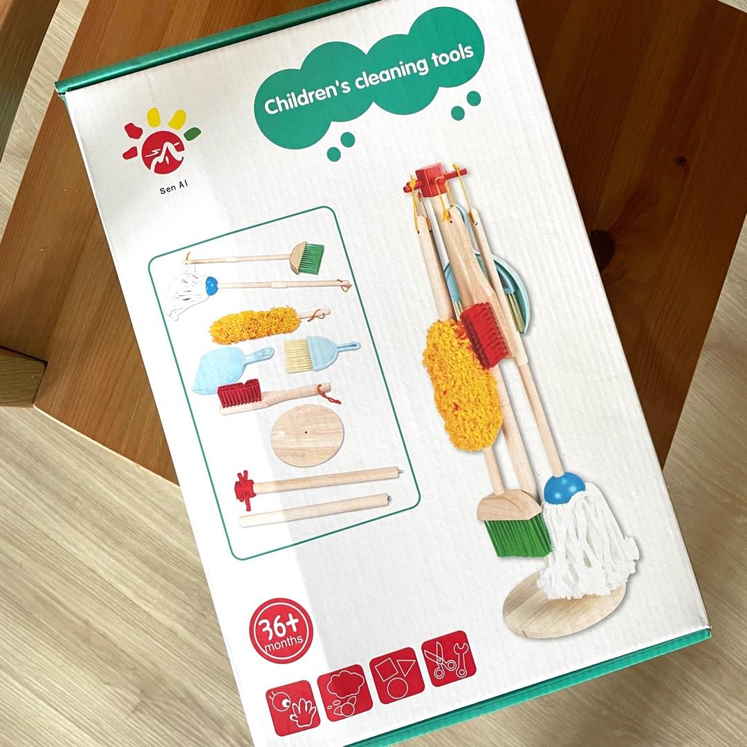 Wooden Toy Cleaning Set, Babies & Kids, Baby Nursery & Kids Furniture