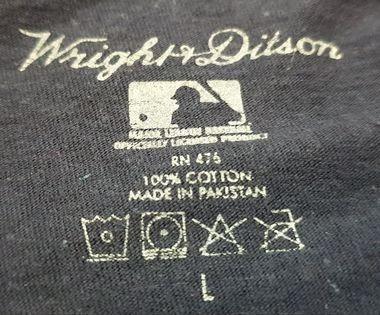 Wright & Ditson MLB Texas Rangers Navy Blue Shirt, Men's Fashion