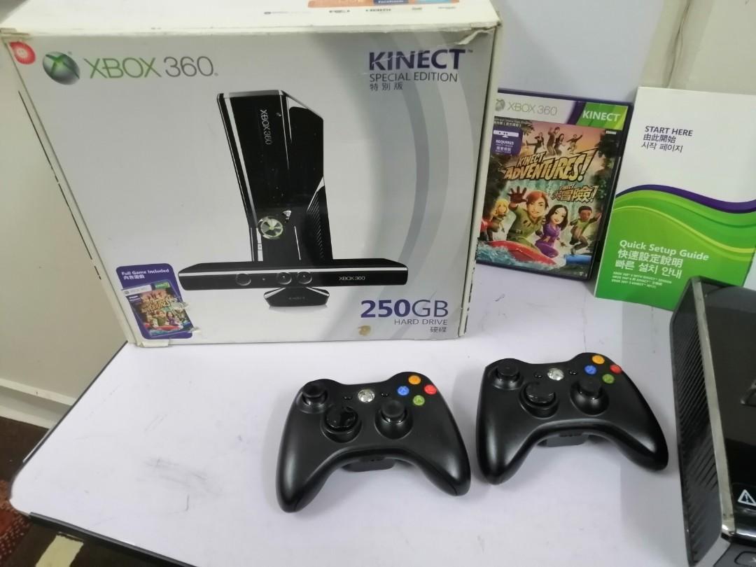 Xbox 360 kinect hotsell special edition 250gb