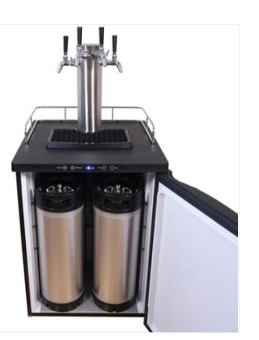 4 Tap Kegerator- Draft Beer Dispenser (Category: Beverages) located in Muntinlupa City. Submitted by xoxo-2 (Listing ID 1184507272, Image 2). Description: We are offering the Series X as a complete kit with all the taps and fittings to serve from either 2, 3 or 4 corny kegs at once (kegs not included). 4,800 pesos. Brand new 19L Cornelius keg..
