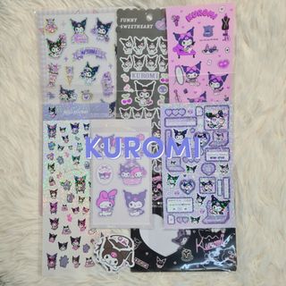 Kuromi Stickers for Sale