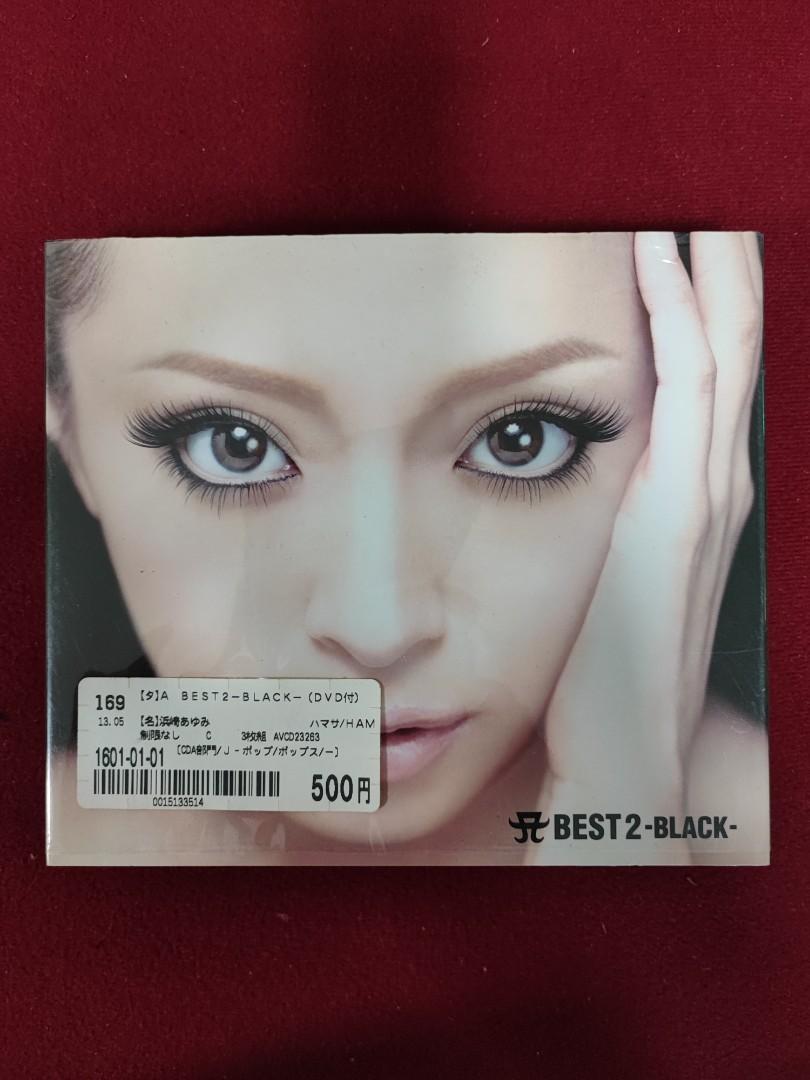 95%new 日本版濱崎步Ayumi Hamasaki – A Best 2 -Black- CD+2DVD
