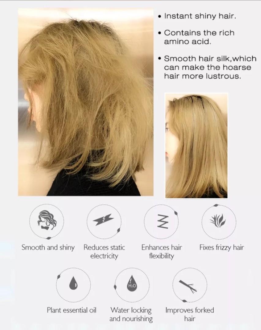 ♥️ Hair repair solution keratin hair treatment for dry hair damaged hair  split ends anti hair loss helps hair growth. NEW ARRIVALS!, Beauty &  Personal Care, Hair on Carousell
