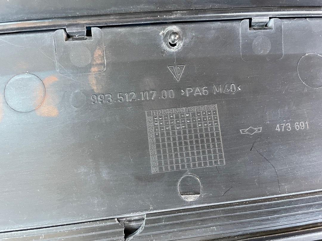 保時捷 Porsche 993 rear decklid spoiler 911 Carrera, 汽車配件, 改裝、內外零件 - Carousell