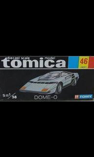 ©️ TOMICA 1.58#46Italy ©1970 silver DOME-O die-cast Metal Vintage MADE IN JAPAN MIB Working Features Tue SEPTEMBER 13,2022 POSTCARD ONLY