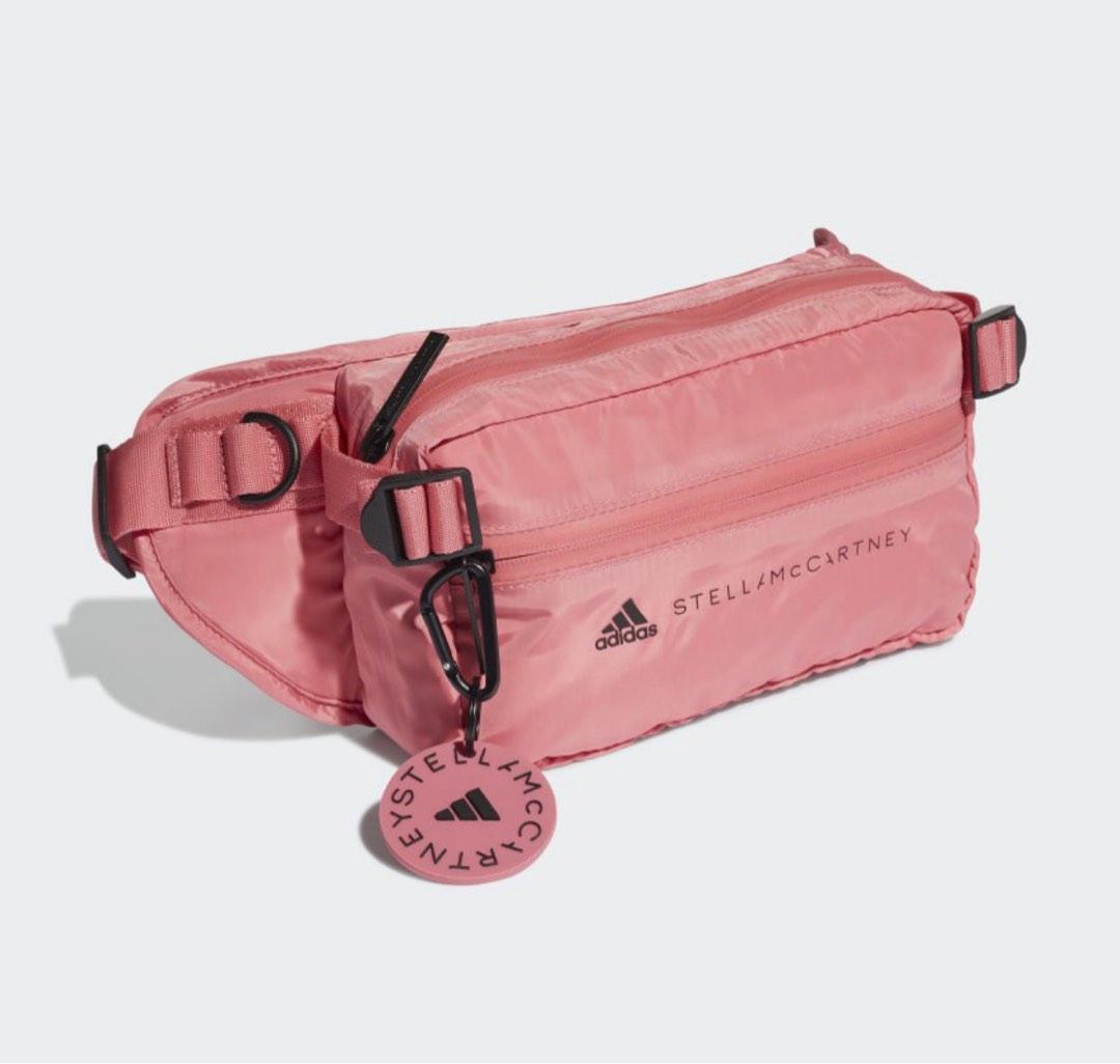Adidas by Stella McCartney 櫻花粉紅pink腰包belt bag bum bag, 她的