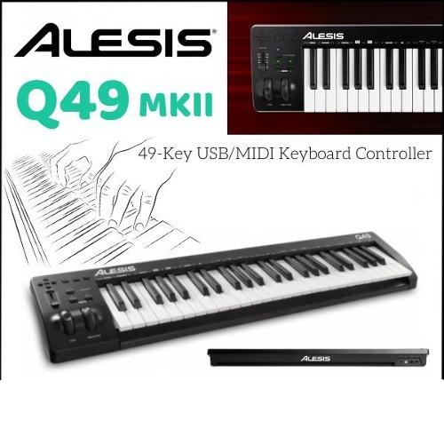 Alesis Q49 MKII 49Key USBMIDI Keyboard Controller, Hobbies & Toys