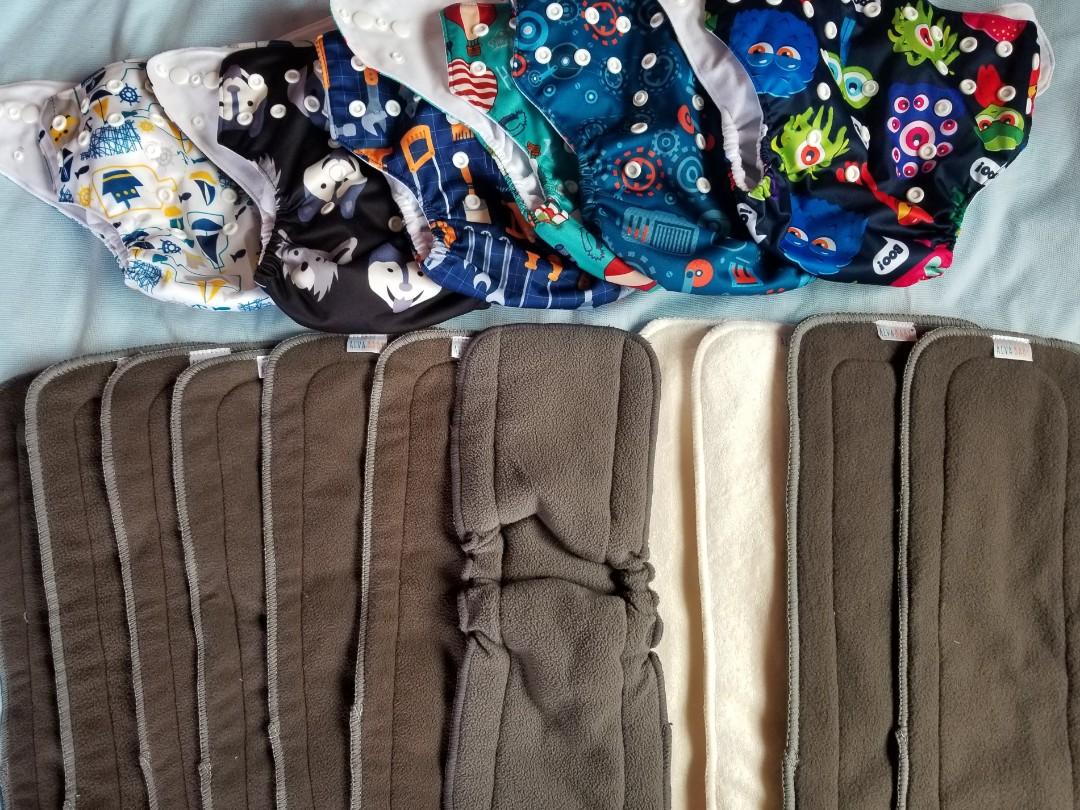 Alva cloth diaper, Babies & Kids, Bathing & Changing, Diapers & Baby