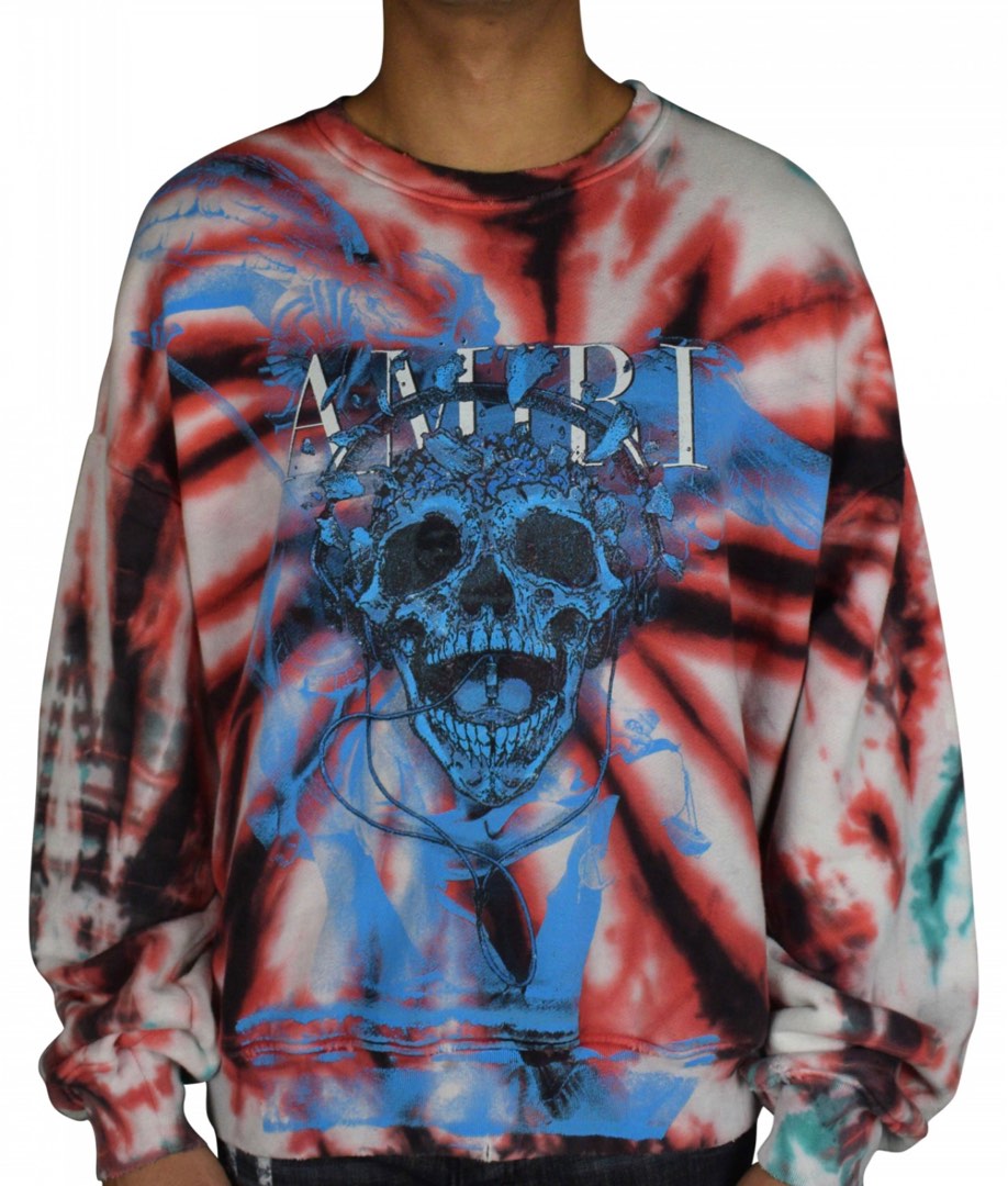 Amiri tie dye sweatshirt clearance