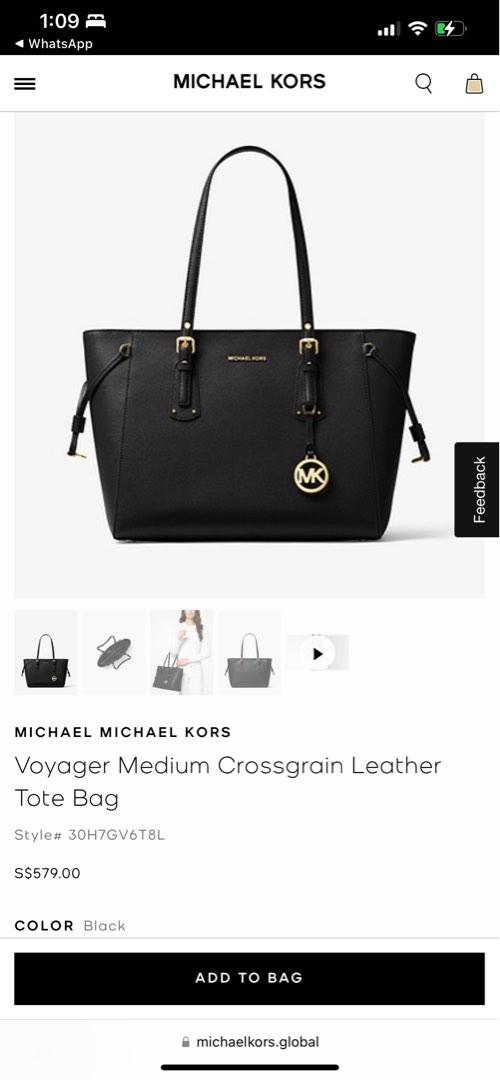 Michael Kors Voyager tote, Luxury, Bags & Wallets on Carousell