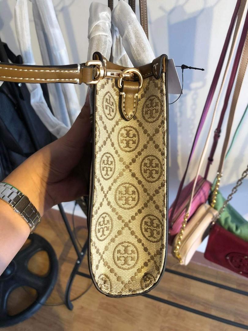 Time International on Instagram: This is your sign to add Tory Burch T  Monogram Jacquard Mini Tote to your next colorful look. #Repost  @auroramanda95 *Hit the link in our bio to discover