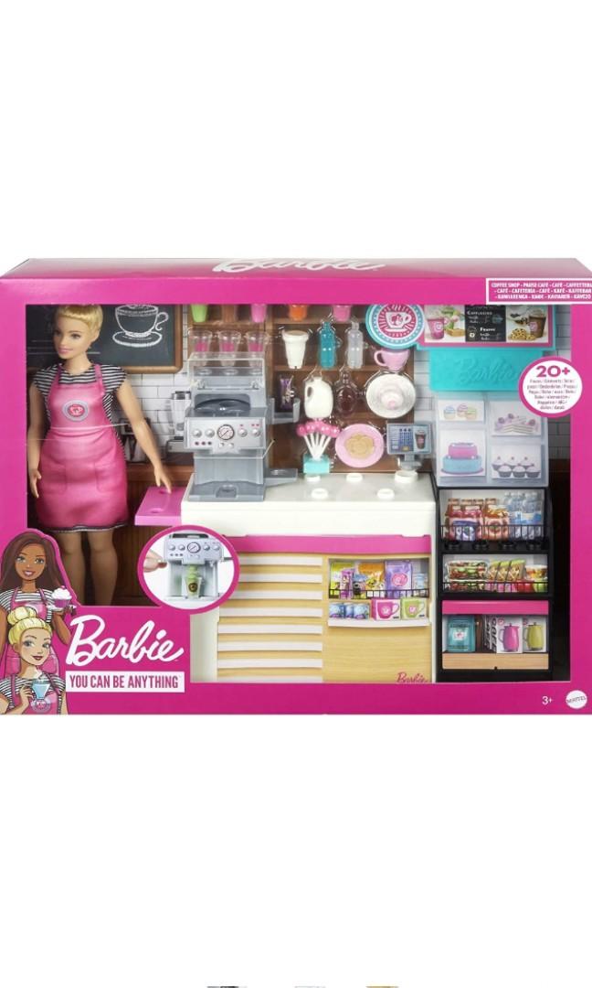 Barbie Dolls Coffee Shop Di Barbie Barbie You Can Be Anything