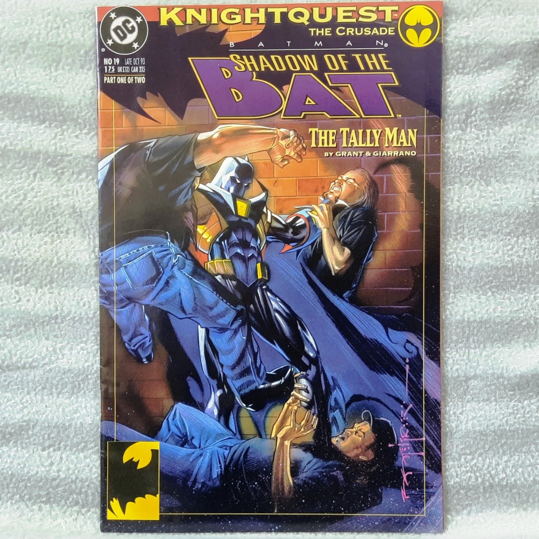 Batman: Shadow of the Bat #19 (DC Comics) 1st App (Alan Grant, Vince  Giarrano, Brian Stelfreeze), Hobbies & Toys, Books & Magazines, Comics &  Manga on Carousell