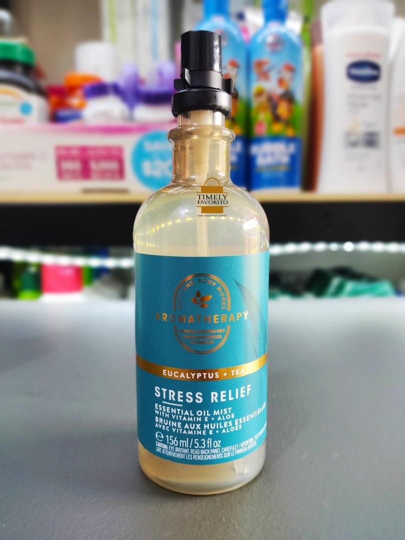 BBW Aromatherapy Eucalyptus Tea Stress Relief Essential Oil Mist 156ml