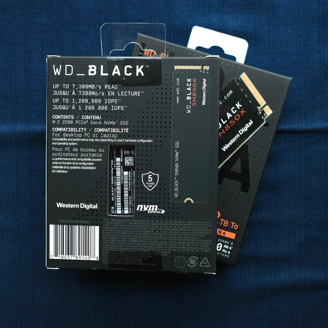 BNIB Cheapest Western Digital Black SN850X 2TB NVMe M 2 SSD this-is-the-cheapest-2tb-nvme-ssd-you-can-buy-right-now-morethangames