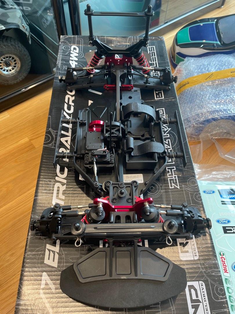 BNIB King Motor KM Explorer RX 1/7 EP Rally RC Car, Hobbies & Toys