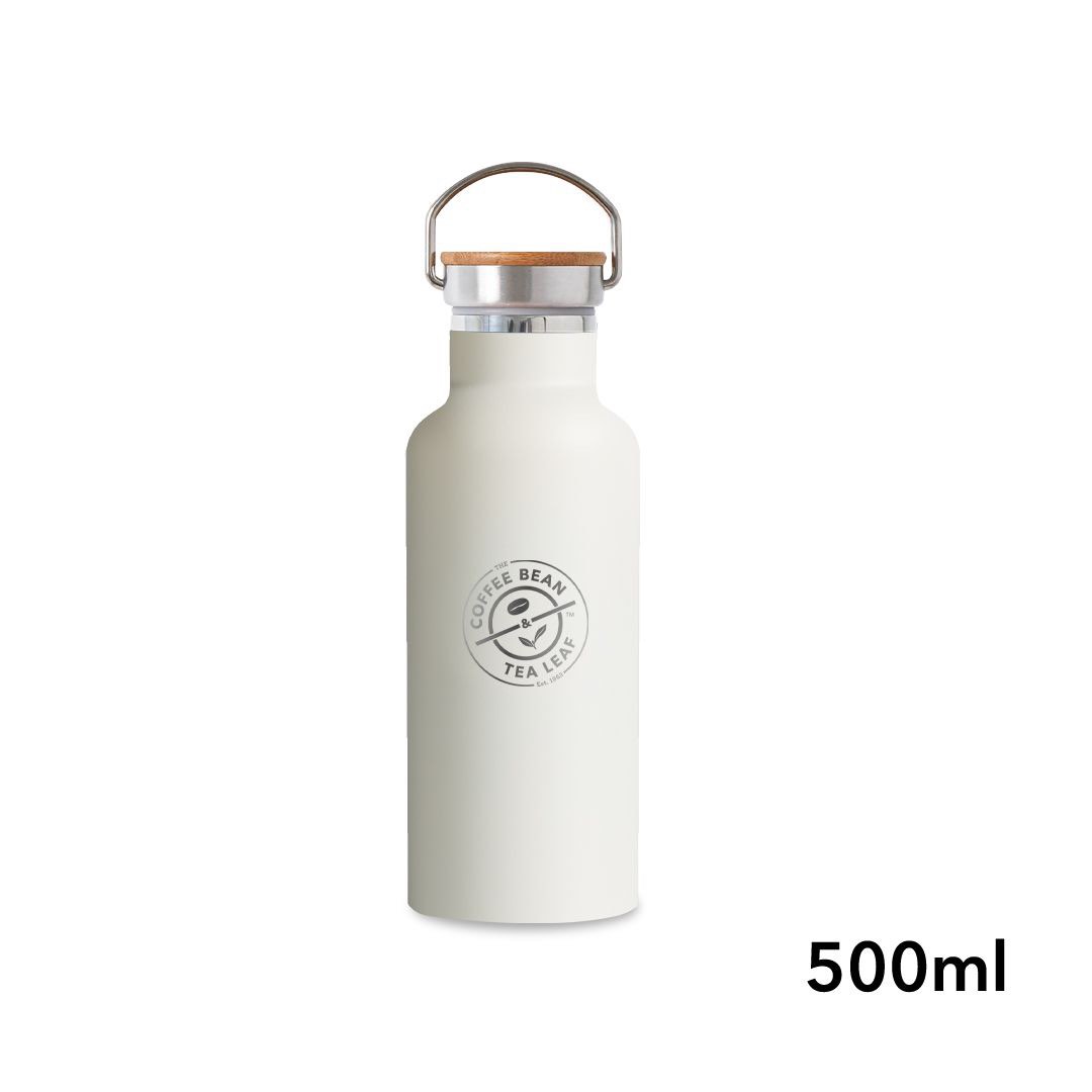 BN Coffee Bean Elemental Bottle (500ml) in White, Furniture & Home Living, Kitchenware