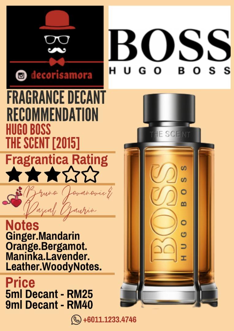 Hugo boss on sale the scent description