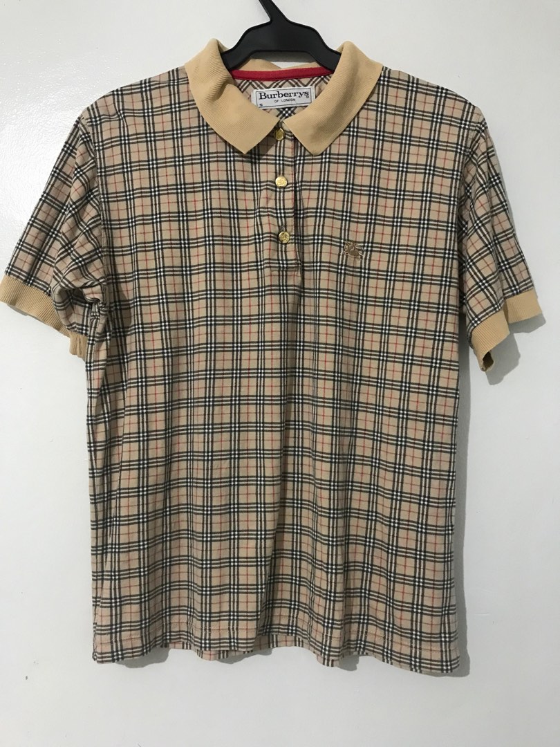 burberry, Men's Fashion, Tops & Sets, Tshirts & Polo Shirts on Carousell