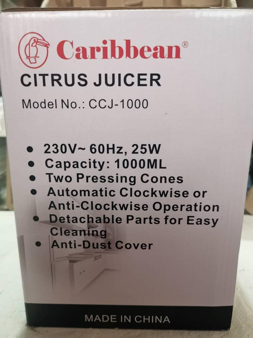 Caribbean Juicer, TV & Home Appliances, Kitchen Appliances, Juicers