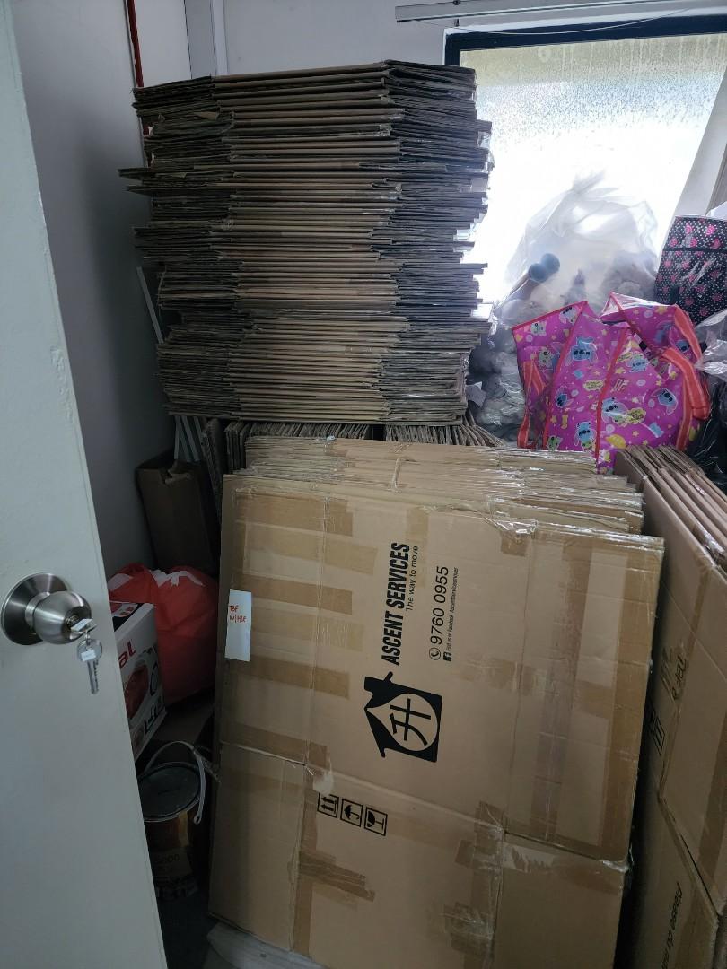 CARTON BOXES FOR SALE!!! 56x40x40cm, Furniture & Home Living, Furniture