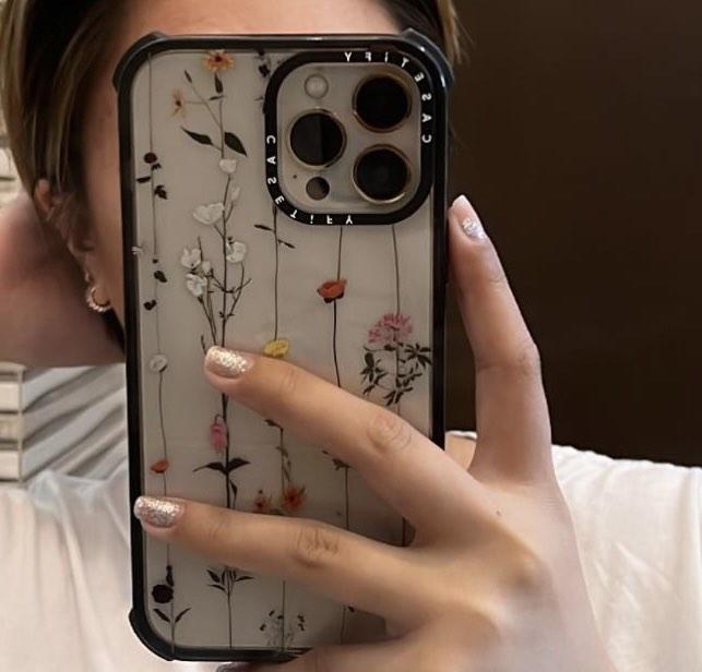 Casetify Flowers Floral Case for iPhone 13 Pro Max, Mobile Phones