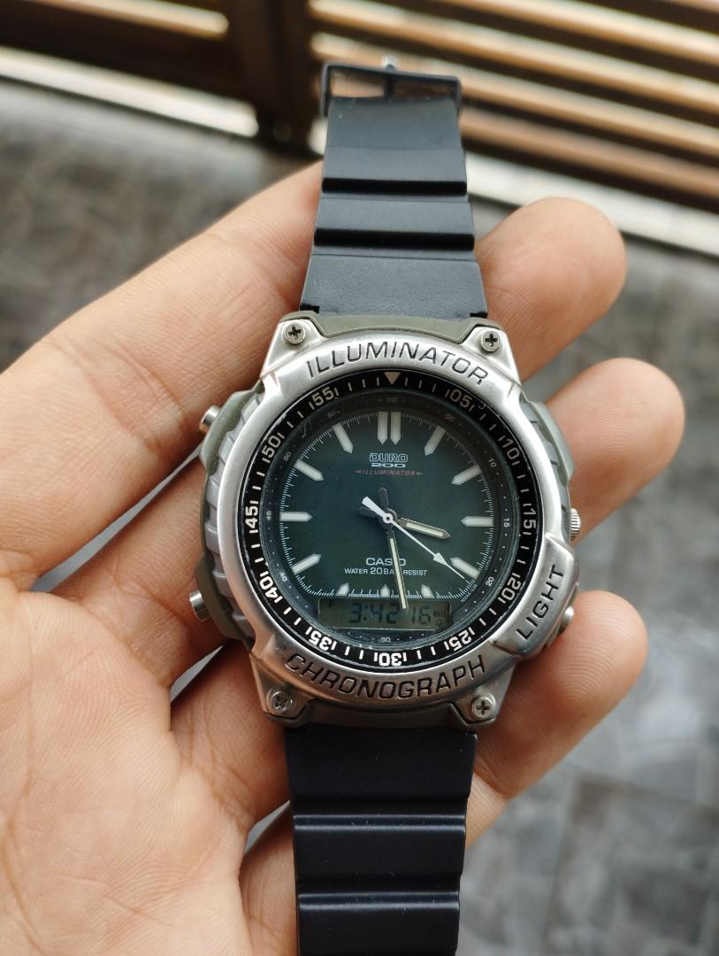 Casio duro 200 best sale chronograph