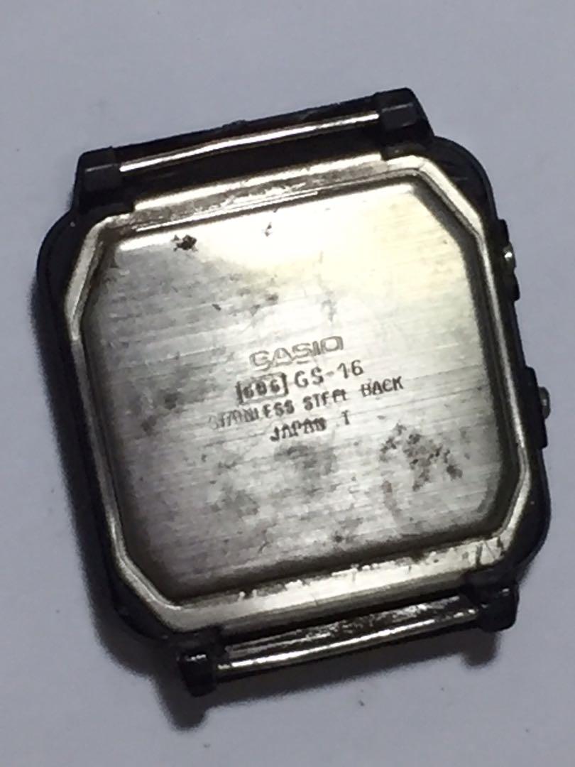 CASIO GAME WATCH case spare parts only, Men's Fashion, Watches ...
