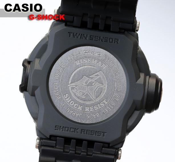 CASIO G-SHOCK GW-9200J-1JF RISEMAN (電波+太陽能)日本製造黑色手錶