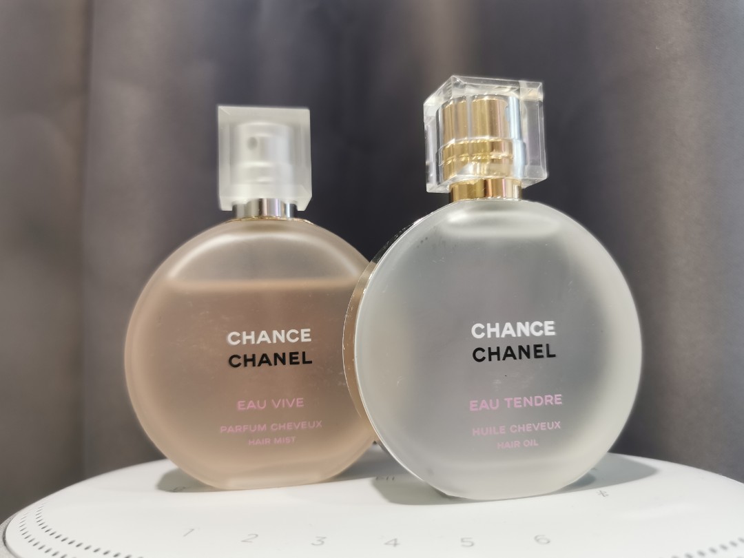 CHANEL Chance Hair Mist + Hair Oil, Beauty & Personal Care, Fragrance &  Deodorants on Carousell