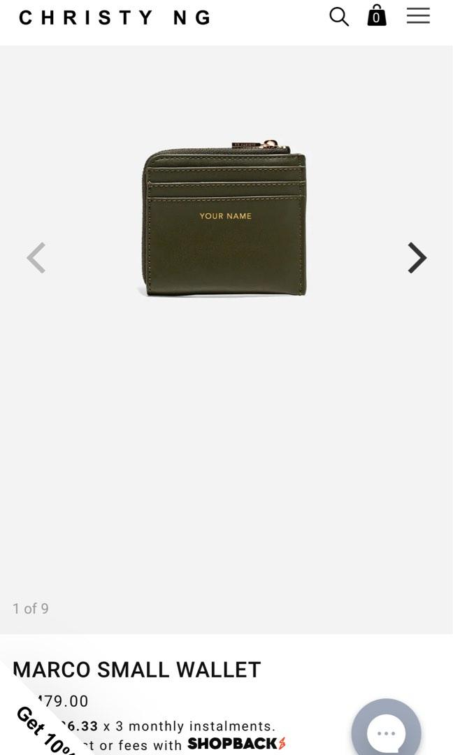 Christy Ng marco card holder, Women's Fashion, Bags & Wallets