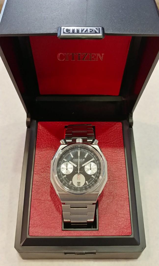 Citizen 極罕近庫存品相,70年代星晨, Bullhead Panda 八角形牛頭,23石