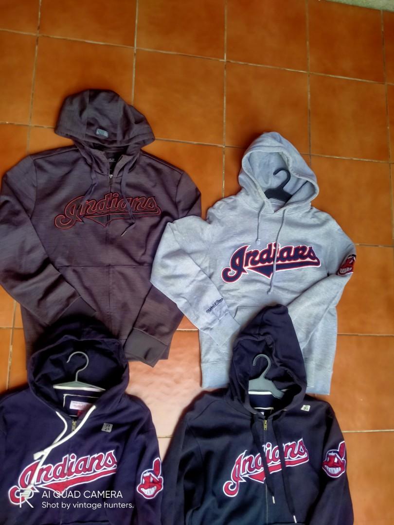 Cleveland Indians, Jackets & Coats, Vtg 9s Cleveland Indians Pullover  Windbreaker Jacket Womens Xl Mlb Spellout