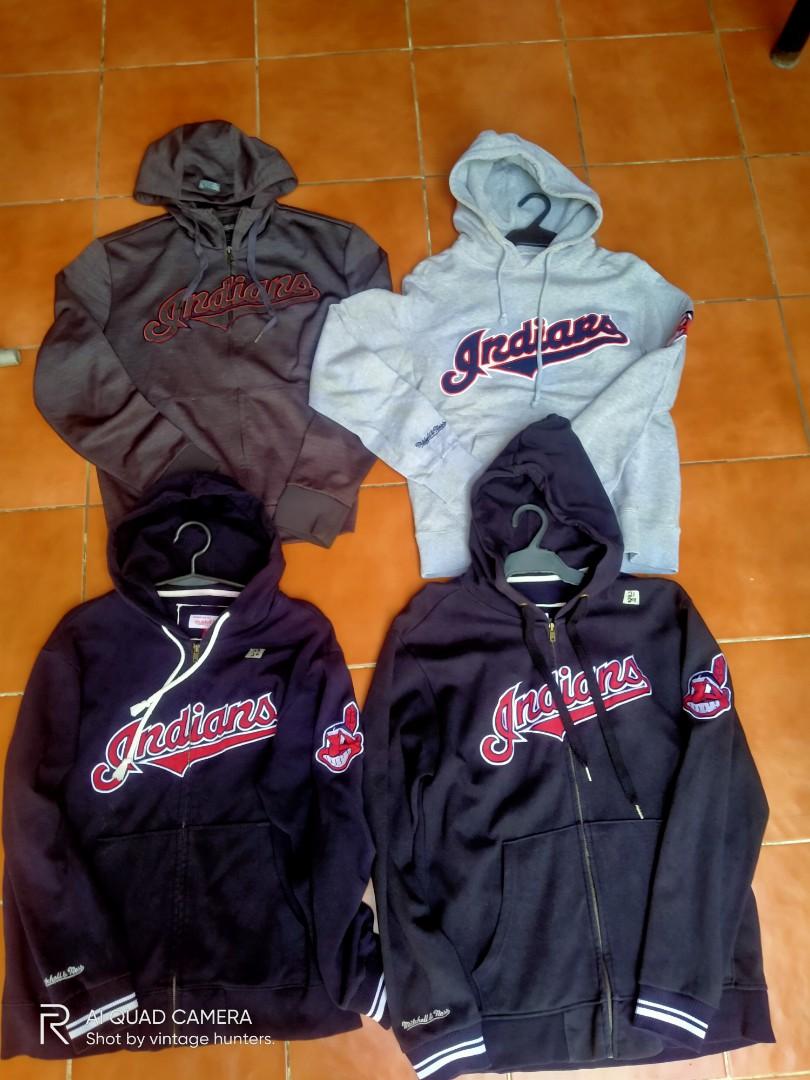 Cleveland Indians, Jackets & Coats, Vtg 9s Cleveland Indians Pullover  Windbreaker Jacket Womens Xl Mlb Spellout