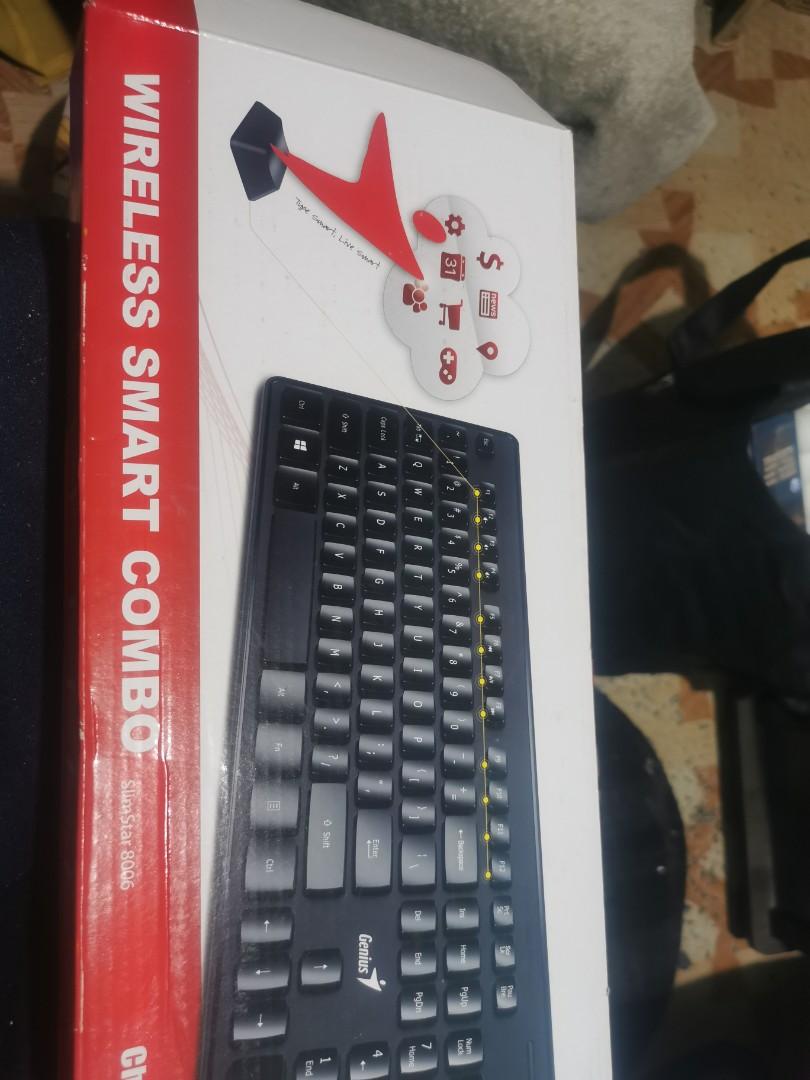Wireless Multimedia Keyboard Combo