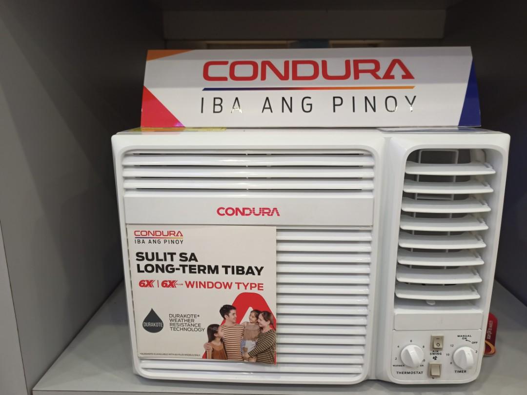 CONDURA WINDOW TYPE MANUAL WITH TIME, TV & Home Appliances, Air