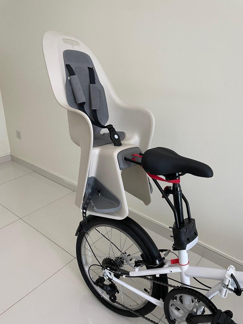 Child bike seat decathlon discount