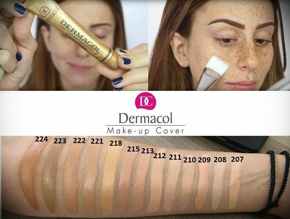 DERMACOL MAKEUP/TATTOO CONCEALER, Beauty & Personal Care, Face, Makeup on  Carousell