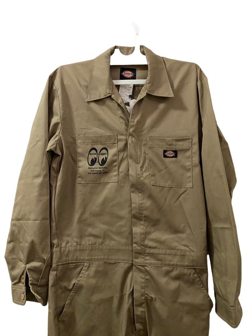 Dickies X MOON EYES Coverall Wearpack Original, Fesyen Pria, Pakaian