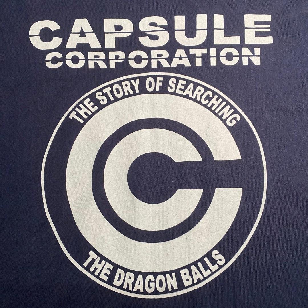 Dragonball Trunks Capsule Corp anime Tshirt, Men's Fashion, Tops & Sets, Tshirts & Polo Shirts