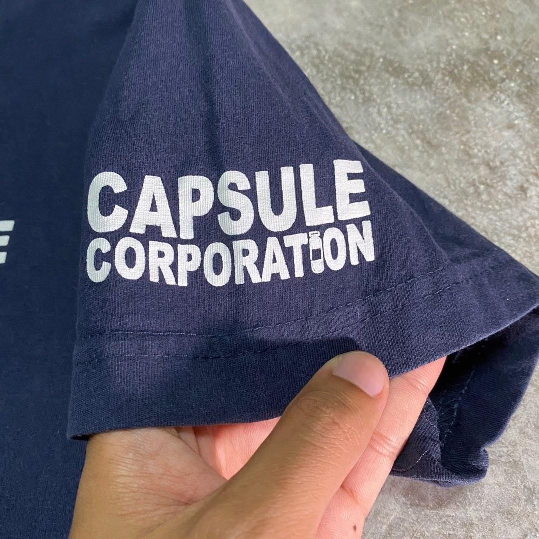 Dragonball Trunks Capsule Corp anime Tshirt, Men's Fashion, Tops & Sets