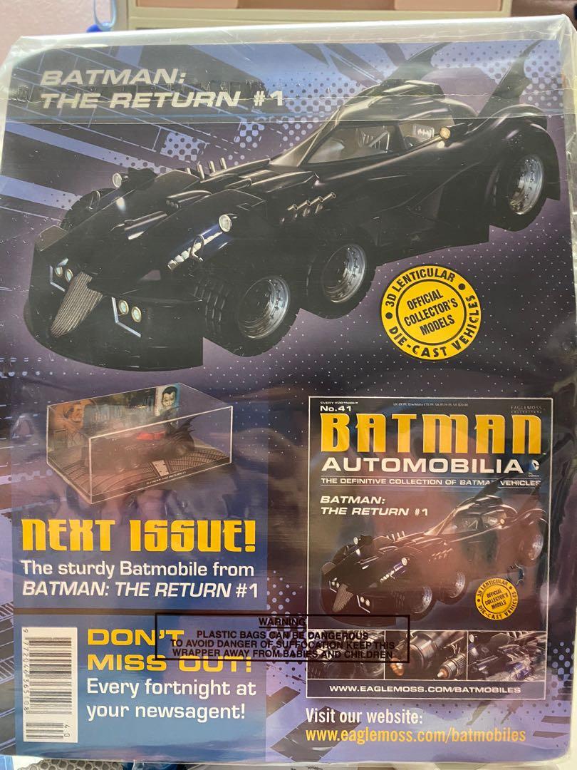 Eaglemoss Batman Automobilia #40 Bane Tumbler w/ Mag The Dark Knight Rises  Movie (1:43 scale), Hobbies & Toys, Toys & Games on Carousell