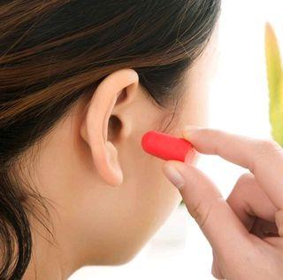 ear cover Colored Soft Earplugs for Travel Noise Prevention Earplugs foam earplugs prevention improve sleep