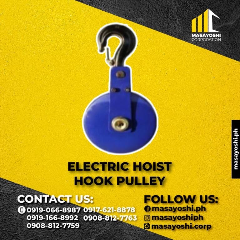 Electric Hoist Hook Pulley Hoist Pulley Pulley Lifting Equipment